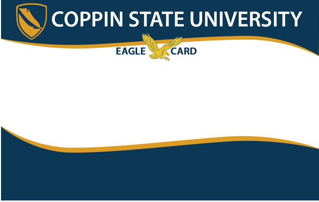 The Coppin State University eagle card