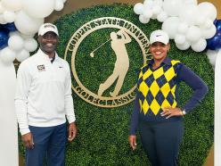 President Jenkins and the First Lady at the 2022 Golf Classic