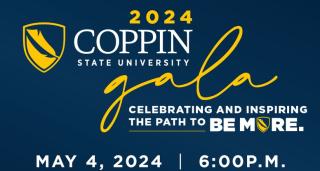 Coppin State Gala Graphic