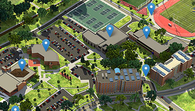 Screenshot of Coppin State University virtual tour