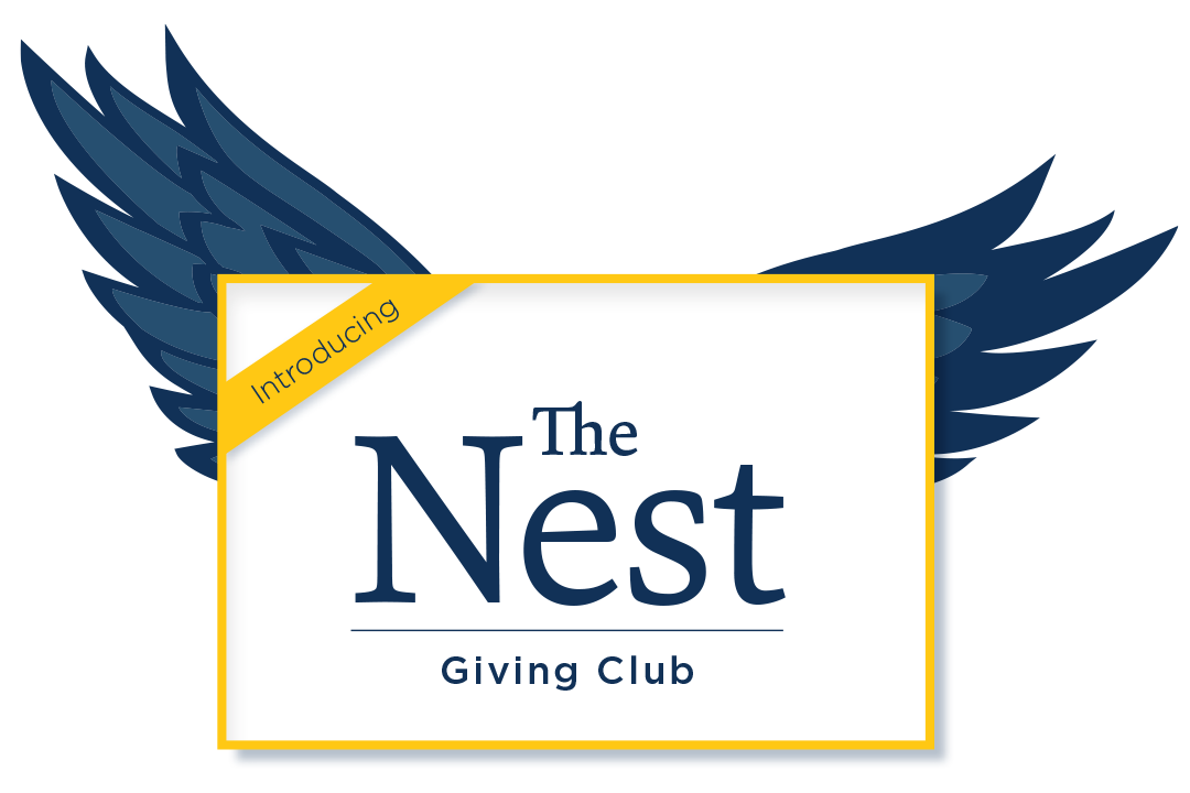 The Nest Giving Club  header graphic