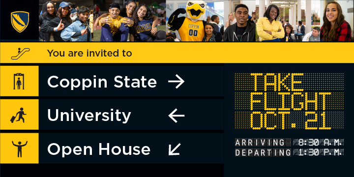 Coppin State Open House - October 21, 2023