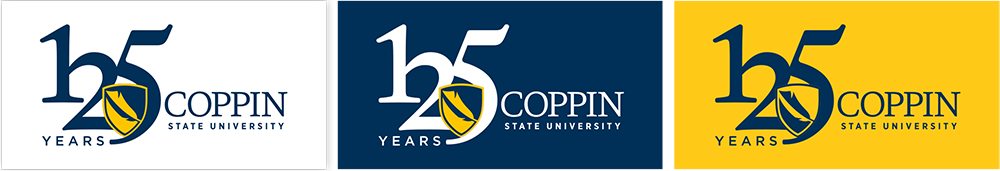 Sample of 125th Anniversary Primary Wordmarks