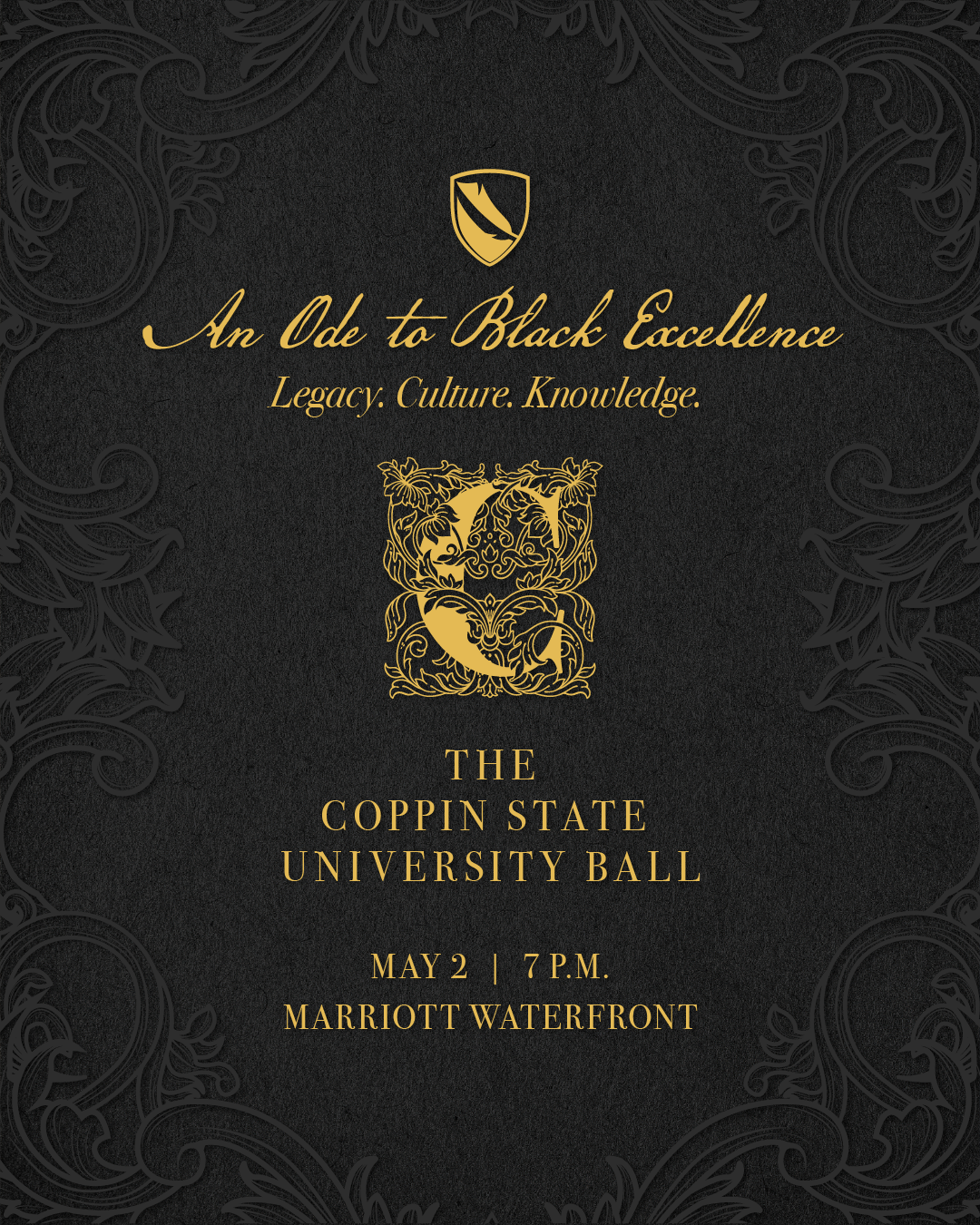 The Coppin Ball web invite graphic