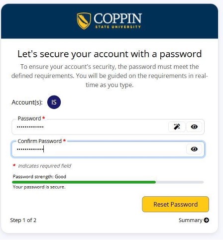 secure your account