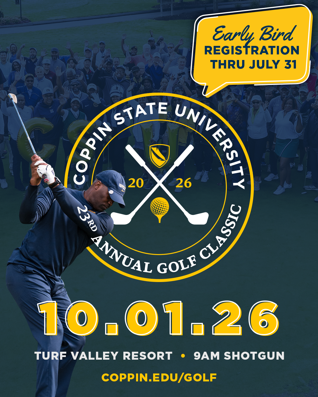 2026 Coppin Golf flyer.