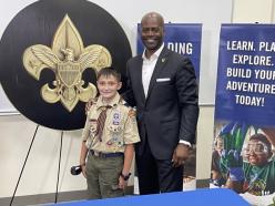 Dr.Jenkins Supporting The Boy Scouts