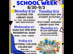 Back to School Week 2021