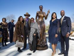 President Jenkins, Coppin's first lady and Coppin Alumni