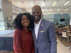 Dr. Jenkins and daughter Alicia Jenkins