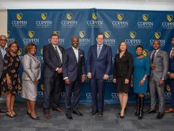 Coppin's Presidential Cabinet with Board of Regents Member Yehuda Neuberger