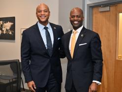 Gov. Wes Moore and Dr. Jenkins