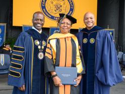 Governor Moore and President Jenkins Commencement