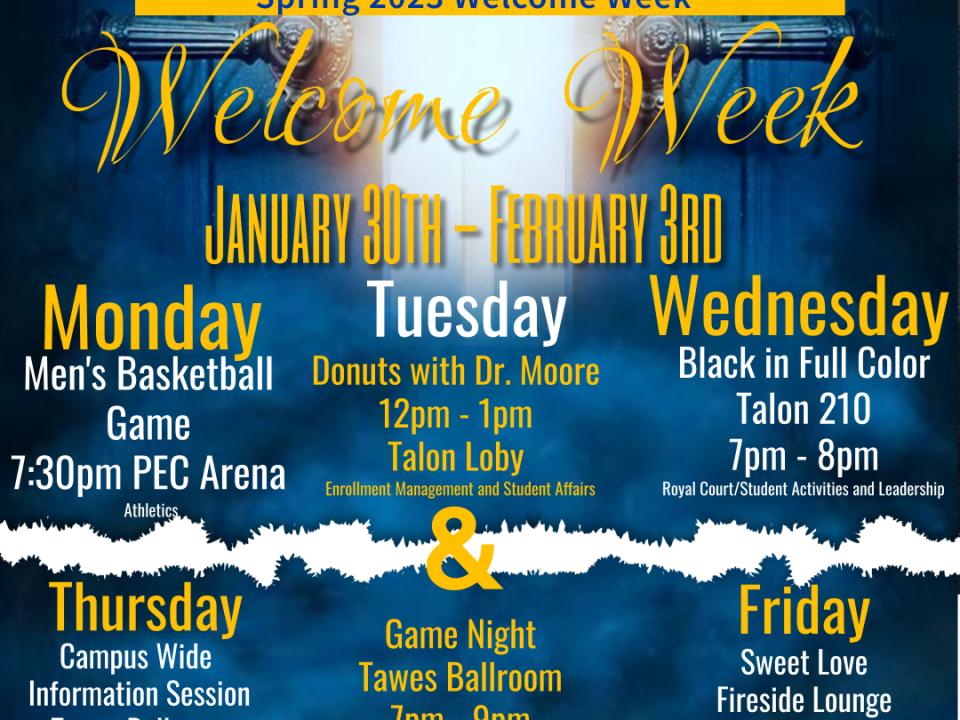welcome week