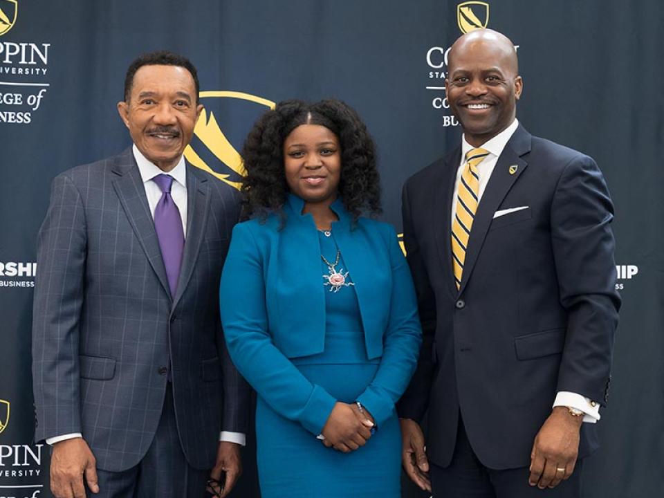 Kweisi Mfume, US Representative, MD 7th Congressional District; Sela Sunshine at the 2024 Economic Inclusion Conference