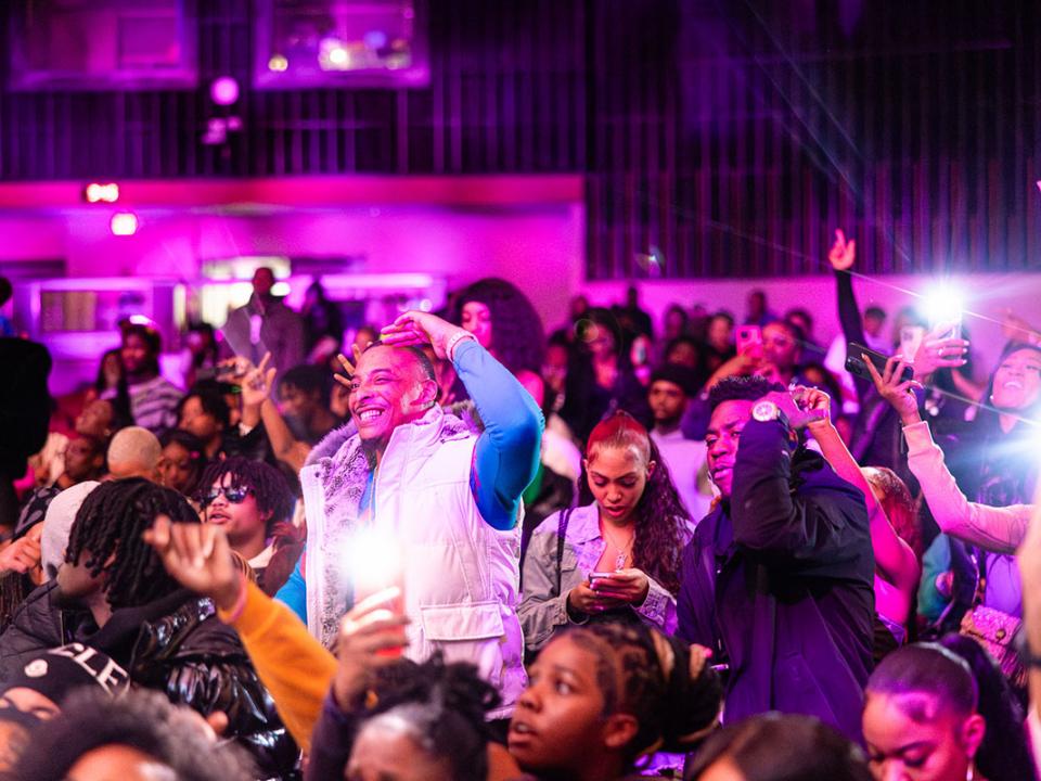 Excitement at the Coppin State Homecoming Concert