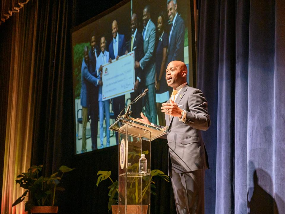 President Jenkins delivers the State of the University Address