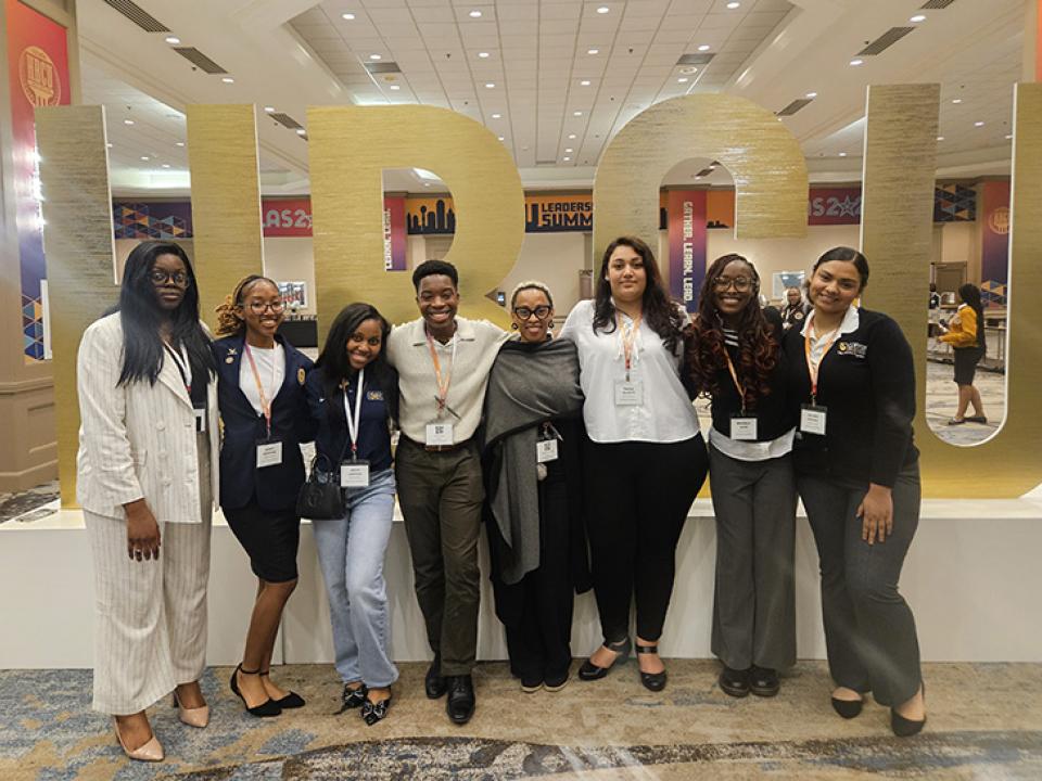 Strada Scholars and Honors Program Advisor/Counselor Dr. Suzetta Land at the 2025 Strada Leadership Conference