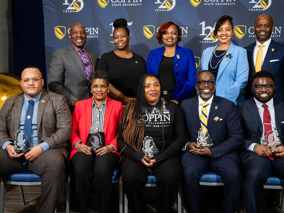 Awardees at the 2025 Commitment to Excellence Celebration (Homecoming 2025)