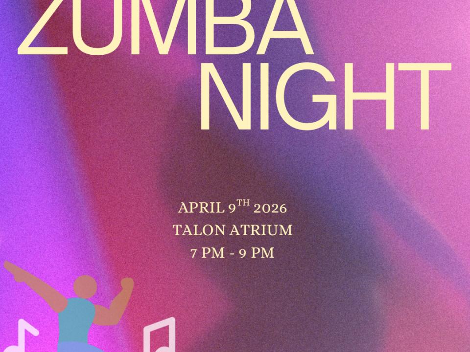 Zumba Night flier