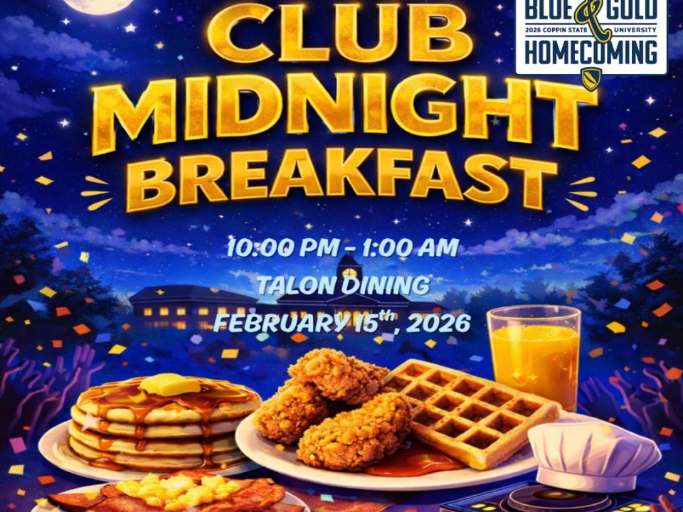 midnight breakfast homecoming 26 flier