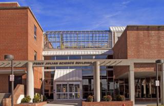 Front of the Percy Julian Science Building