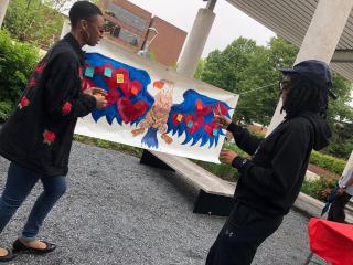 Urban hearts banner