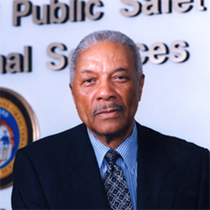 Bishop L. Robinson Sr. stands by the Justice Institute