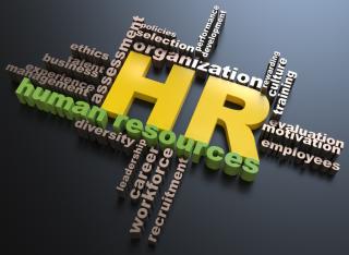 Human Resources Concept Logo
