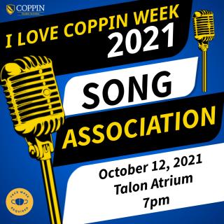 I love coppin week song association flyer 21