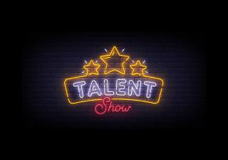 Talent Show neon sign