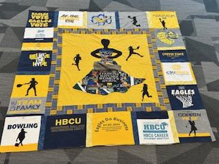 Coppin quilt created for 2026 Homecoming.