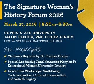 Women's History Month Forum March 27, 2026