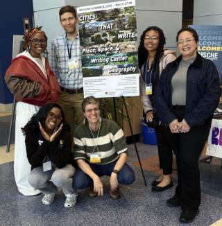 Staff and Students at Mid-Atlantic Writing Centers Association Conference at Coppin State University 