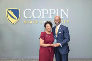 Dr. Denyce Watties-Daniels and Dr. Jenkins at the 2026 Service Awards Ceremony. 