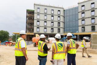 New Residence Hall Construction Tour