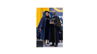 Stephaine Ready & Dr. Jenkins at Convocation 2026