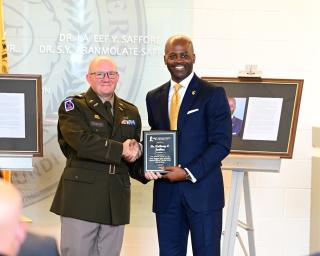 Dr. Jenkins at West Virginia State University
