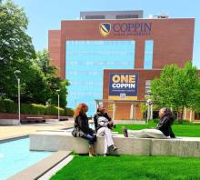 Students on Campus 